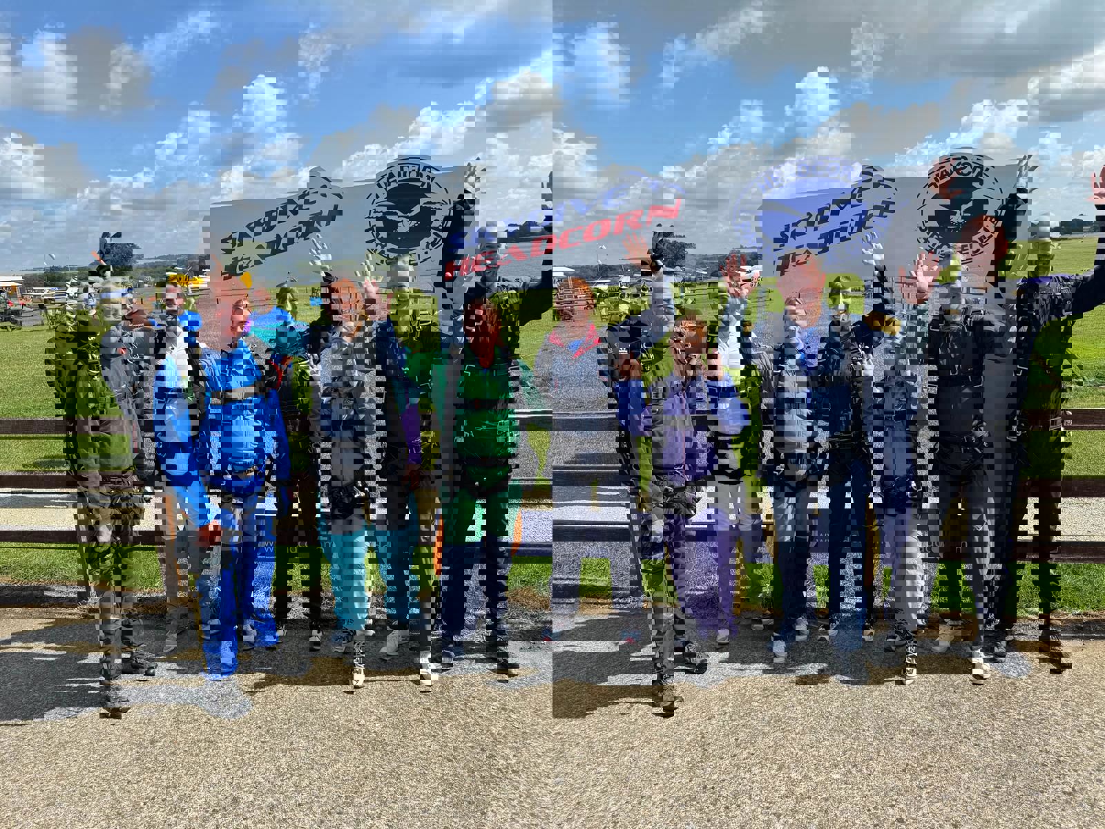 Skydive For Mind Some Of Team Clear #2